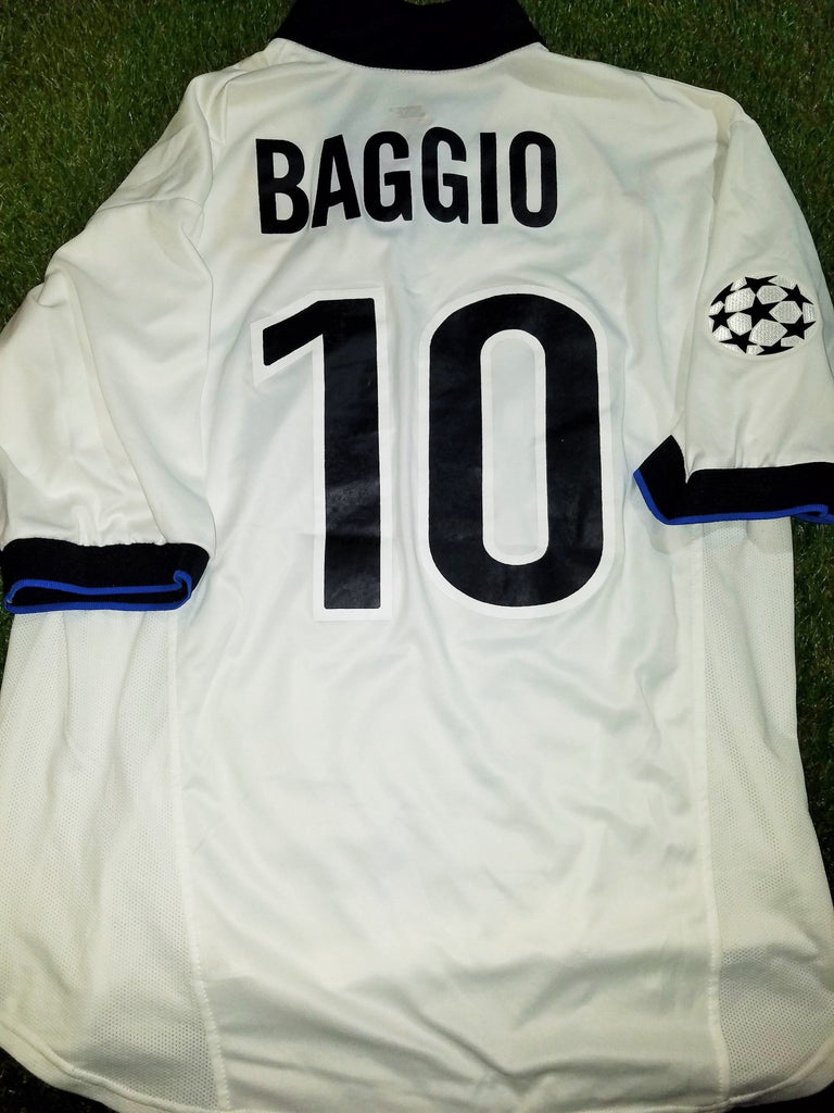 Baggio Inter Milan 1998 1999 UEFA Jersey Shirt Maglia L foreversoccerjerseys