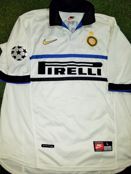 Baggio Inter Milan 1998 1999 UEFA Jersey Shirt Maglia L foreversoccerjerseys