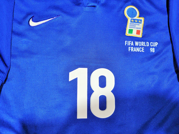 Baggio Italy Nike 1998 WORLD CUP Home Soccer Jersey Shirt M Nike