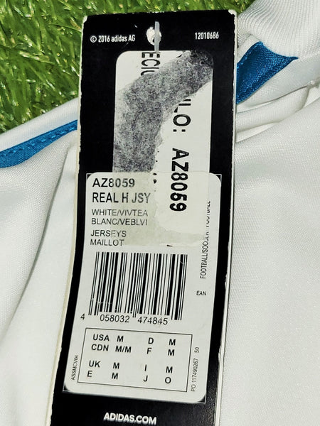 Bale Real Madrid 2017 2018 UEFA FINAL Soccer Jersey Shirt BNWT M SKU# B31106 Adidas