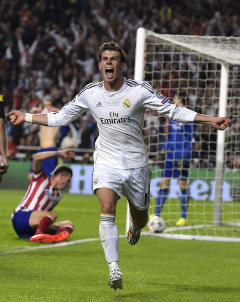 Bale Real Madrid UEFA FINAL 2013 2014 Jersey Camiseta Shirt Maglia L SKU# Z29356 foreversoccerjerseys