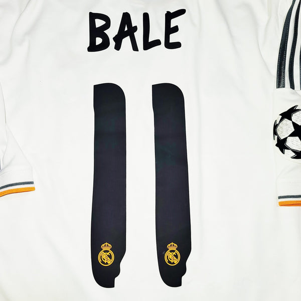 Bale Real Madrid UEFA FINAL 2013 2014 Jersey Camiseta Shirt Maglia L SKU# Z29356 foreversoccerjerseys