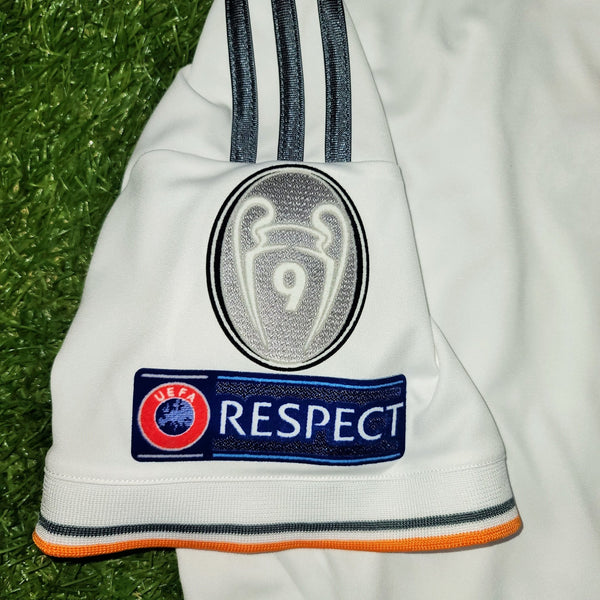 Bale Real Madrid UEFA FINAL 2013 2014 Jersey Camiseta Shirt Maglia L SKU# Z29356 foreversoccerjerseys