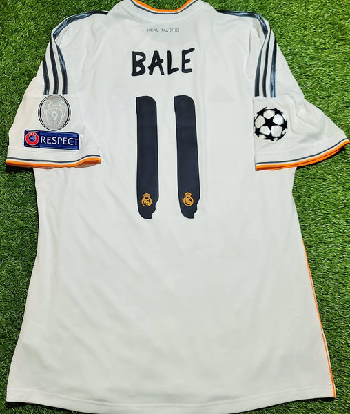 Bale Real Madrid UEFA FINAL 2013 2014 Jersey Camiseta Shirt Maglia L SKU# Z29356 foreversoccerjerseys