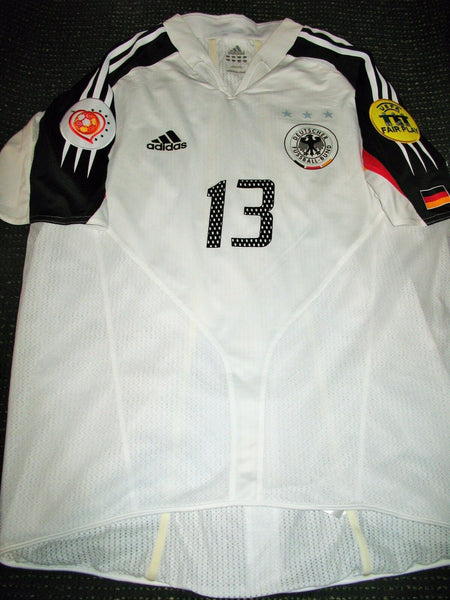 Ballack Germany 2004 EURO MATCH ISSUED Jersey Spielertrikot Deutschland L - foreversoccerjerseys