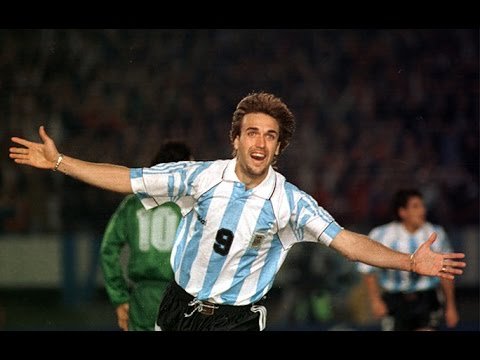 Batistuta Argentina 1996 1997 COPA AMERICA Home Adidas Jersey Shirt Camiseta S Adidas