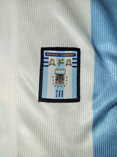 Batistuta Argentina 1998 WORLD CUP Home Adidas Jersey Shirt Camiseta XL Adidas