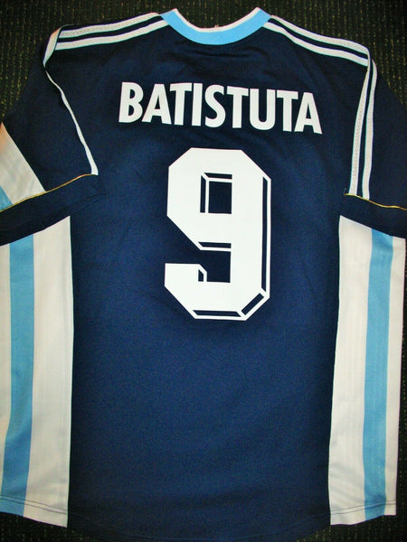 Batistuta Argentina 1998 WORLD CUP Jersey Shirt Camiseta Maglia - foreversoccerjerseys