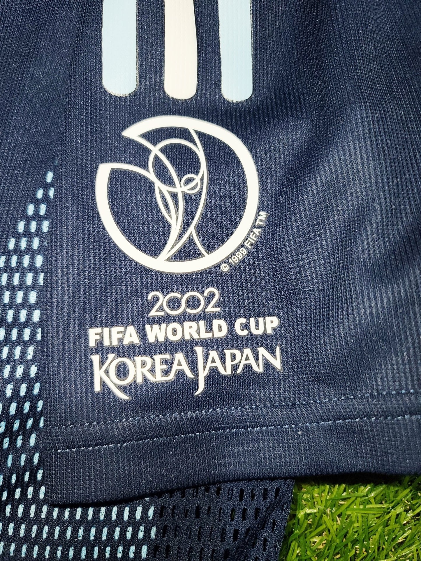 Batistuta Argentina 2002 WORLD CUP PLAYER ISSUE Jersey Shirt Camiseta M foreversoccerjerseys