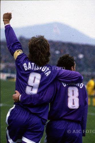 Batistuta Fiorentina Reebok 1995 1996 Long Sleeve MATCH WORN Jersey Shirt Camiseta Maglia L foreversoccerjerseys