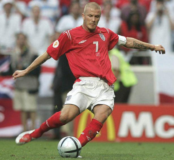 Beckham England 2004 EURO CUP Umbro Jersey Shirt XL foreversoccerjerseys