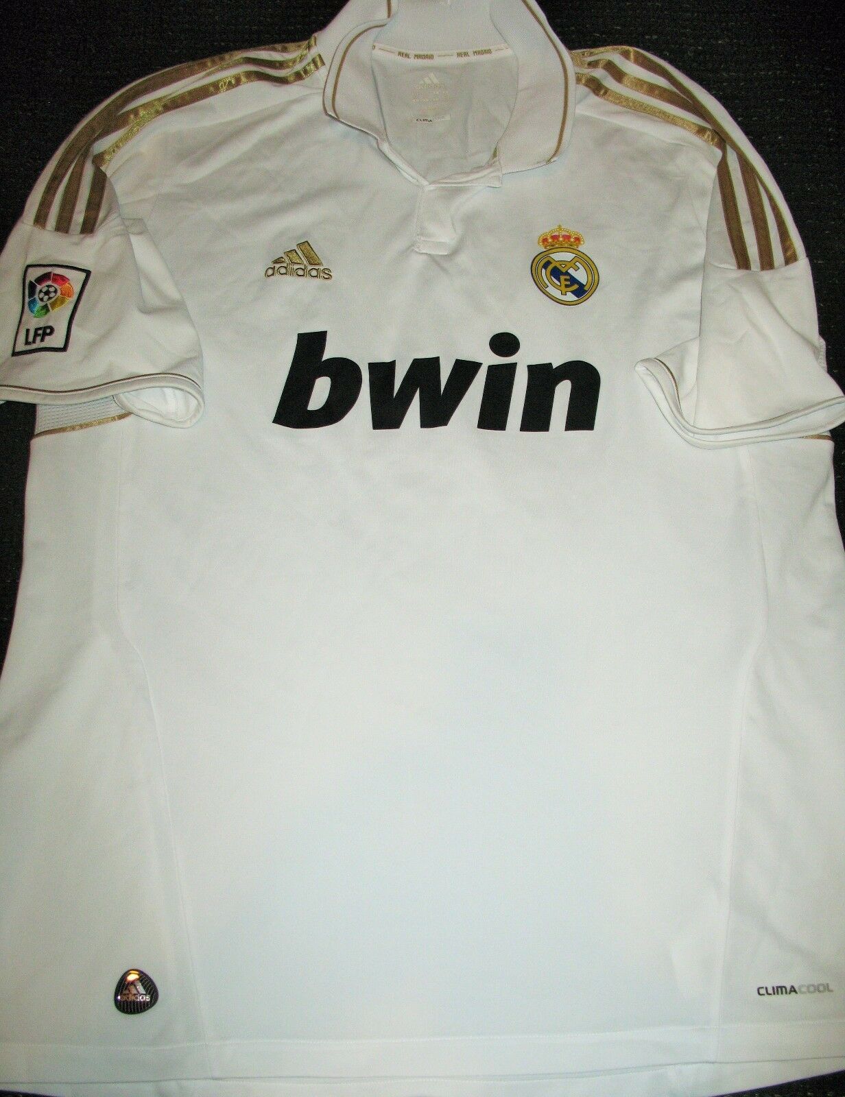 Benzema Real Madrid 2011 2012 Jersey Maillot Camiseta XL - foreversoccerjerseys