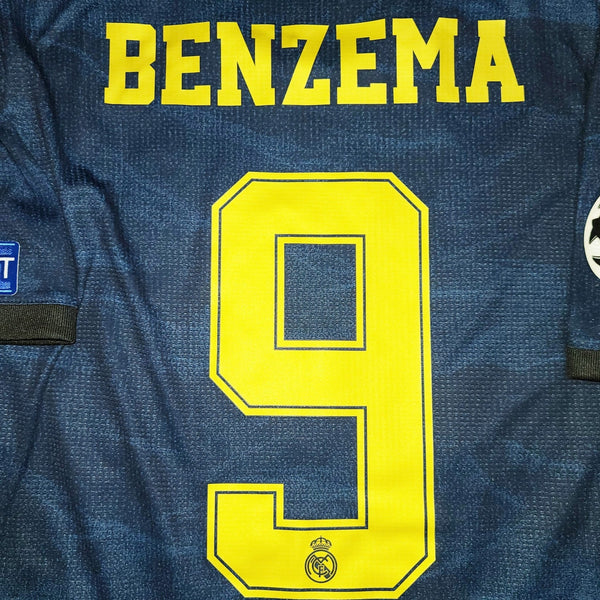 Benzema Real Madrid 2019 2020 CLIMACHILL PLAYER ISSUE Jersey Camiseta Shirt L SKU# DW4446 foreversoccerjerseys