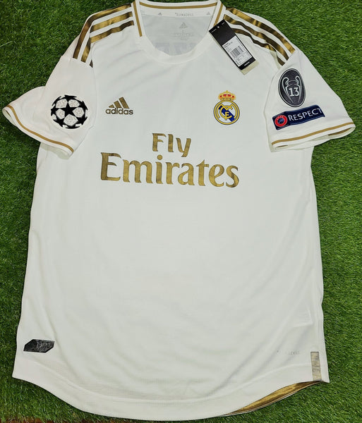 Benzema Real Madrid 2019 2020 CLIMACHILL PLAYER ISSUE UEFA Home Jersey Camiseta Shirt BNWT L SKU# DW4436 foreversoccerjerseys