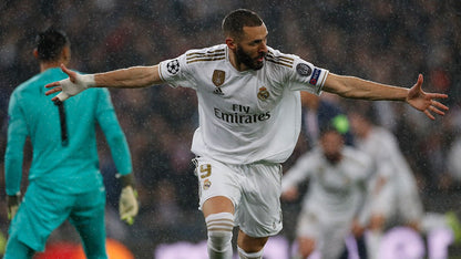 Benzema Real Madrid 2019 2020 CLIMACHILL PLAYER ISSUE UEFA Home Jersey Camiseta Shirt M SKU# DW4436 foreversoccerjerseys