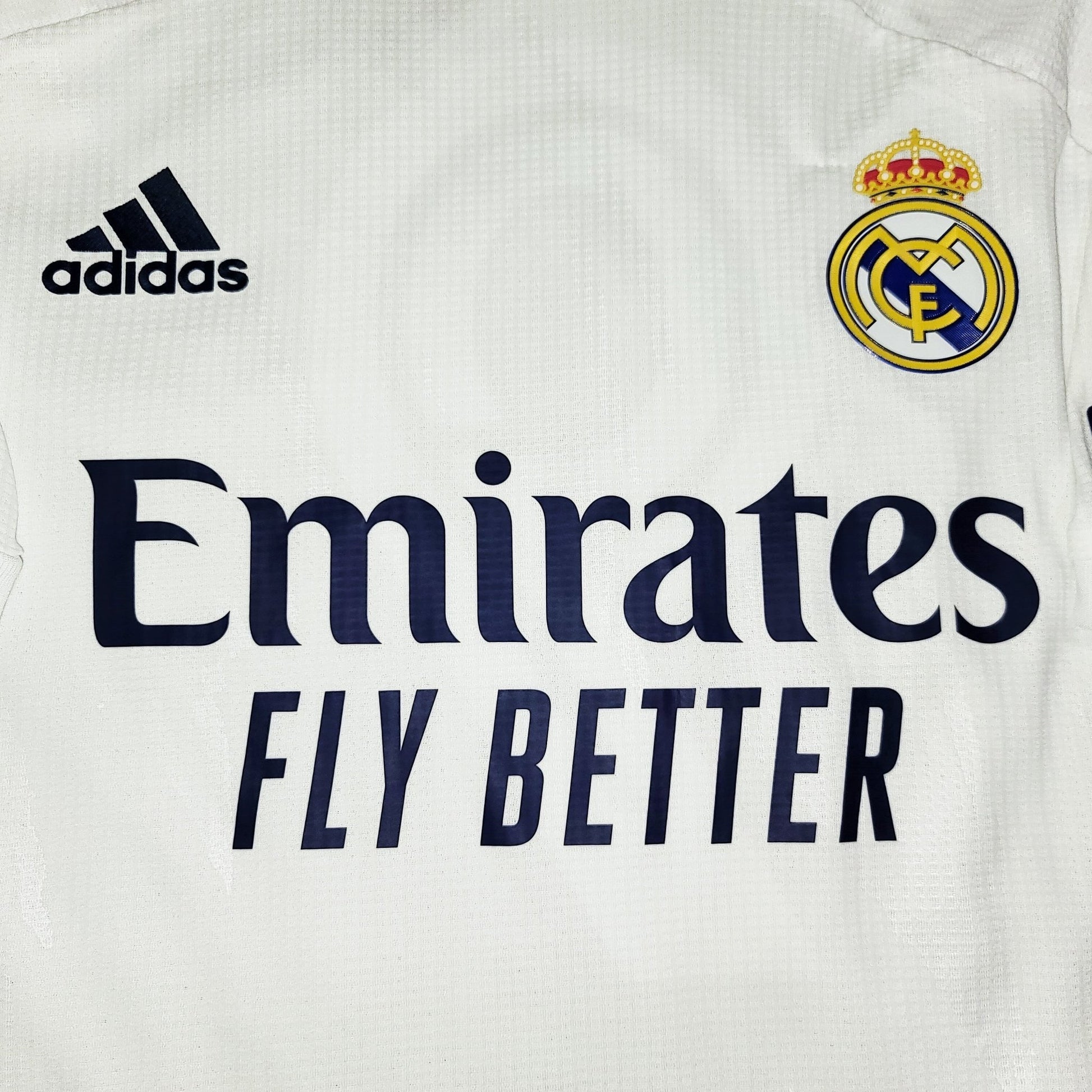 Benzema Real Madrid 2020 2021 CLIMACHILL PLAYER ISSUE UEFA Home Jersey Camiseta Shirt L SKU# FM4736 foreversoccerjerseys