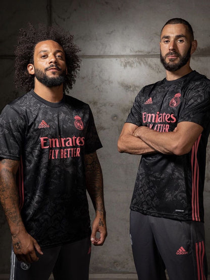 Benzema Real Madrid 2020 2021 CLIMACHILL PLAYER ISSUE UEFA Third Jersey Camiseta Shirt BNWT L SKU# GE0932 foreversoccerjerseys