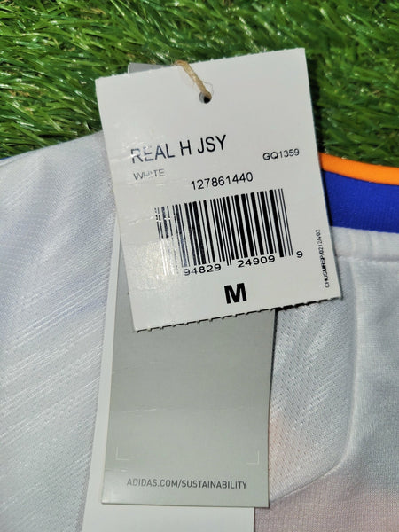 Benzema Real Madrid 2021 2022 UEFA FINAL Home Soccer Jersey Shirt BNWT M SKU# GQ1359 Adidas