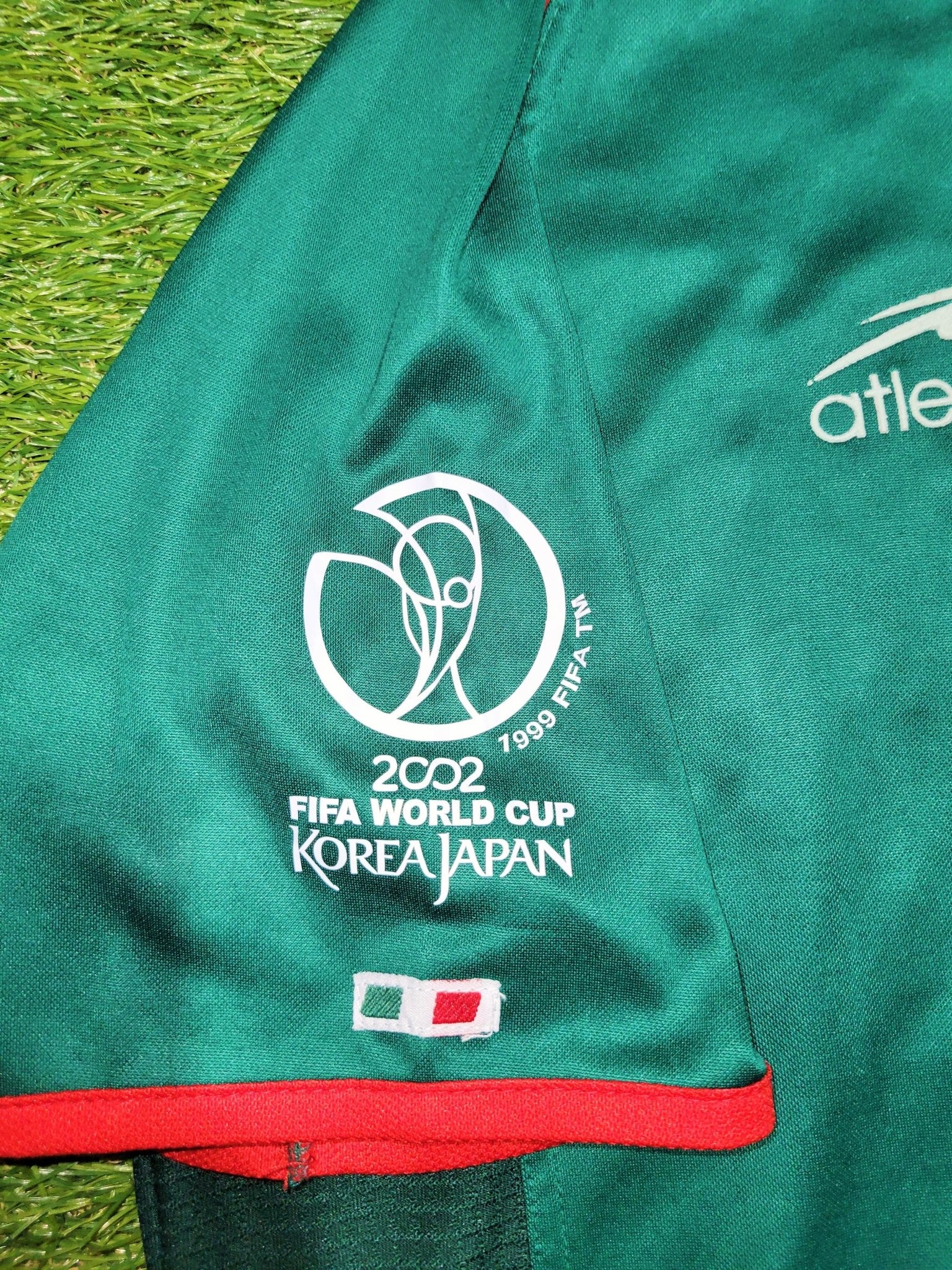 Blanco Mexico 2002 WORLD CUP Atletica Home Jersey XL Atletica