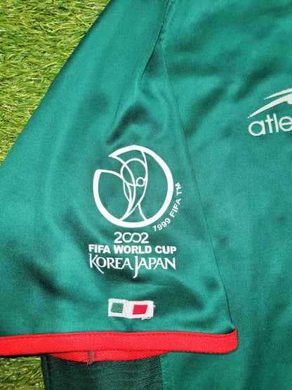 Blanco Mexico 2002 WORLD CUP Atletica Home Jersey XL Atletica