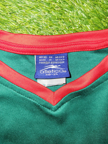 Blanco Mexico 2002 WORLD CUP Atletica Home Jersey XL Atletica