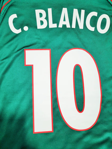 Blanco Mexico 2002 WORLD CUP Atletica Home Jersey XL Atletica