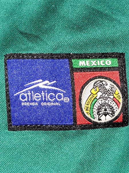 Blanco Mexico 2002 WORLD CUP Atletica Home Jersey XL Atletica