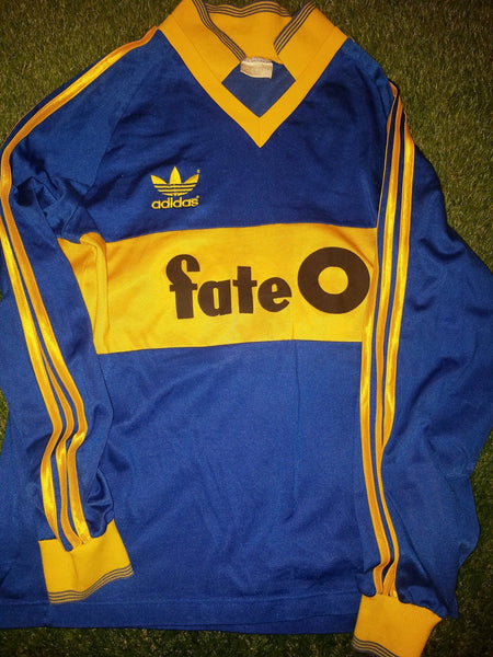 Boca Juniors Adidas 1985 1986 1987 1988 1989 FATE Jersey Shirt Camiseta Maglia M foreversoccerjerseys