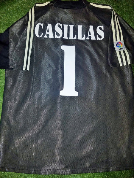 Casillas Real Madrid 2002 2003 Centenary Jersey Shirt Camiseta L foreversoccerjerseys