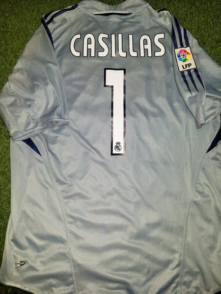 Casillas Real Madrid 2004 2005 Jersey Shirt Camiseta L SKU# 367806 AJF001 foreversoccerjerseys