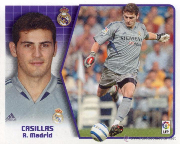 Casillas Real Madrid 2004 2005 Jersey Shirt Camiseta L SKU# 367806 AJF001 foreversoccerjerseys