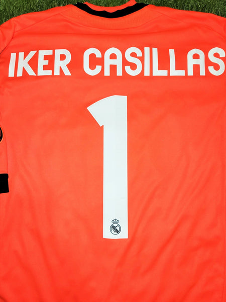 Casillas Real Madrid 2012 2013 Anniversary Soccer Jersey Shirt L SKU# W41868 Adidas