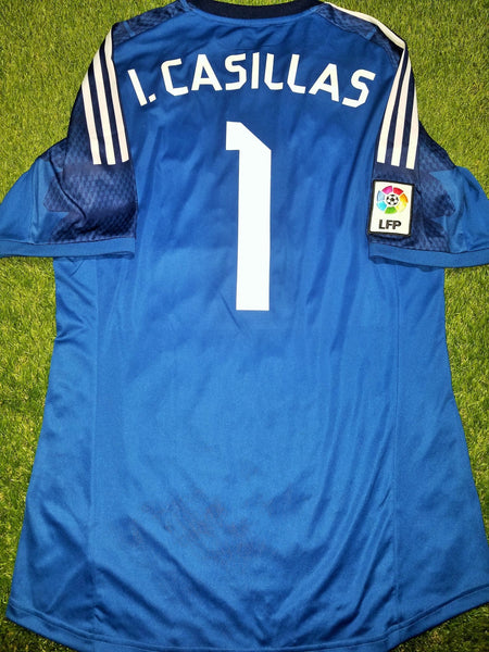 Casillas Real Madrid 2014 2015 Jersey Shirt Camiseta M SKU# S05454 foreversoccerjerseys