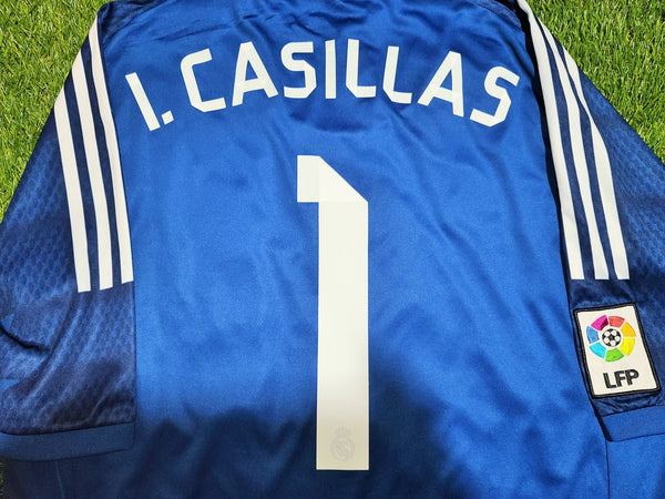 Casillas Real Madrid 2014 2015 Jersey Shirt Camiseta XL SKU# S05454 foreversoccerjerseys