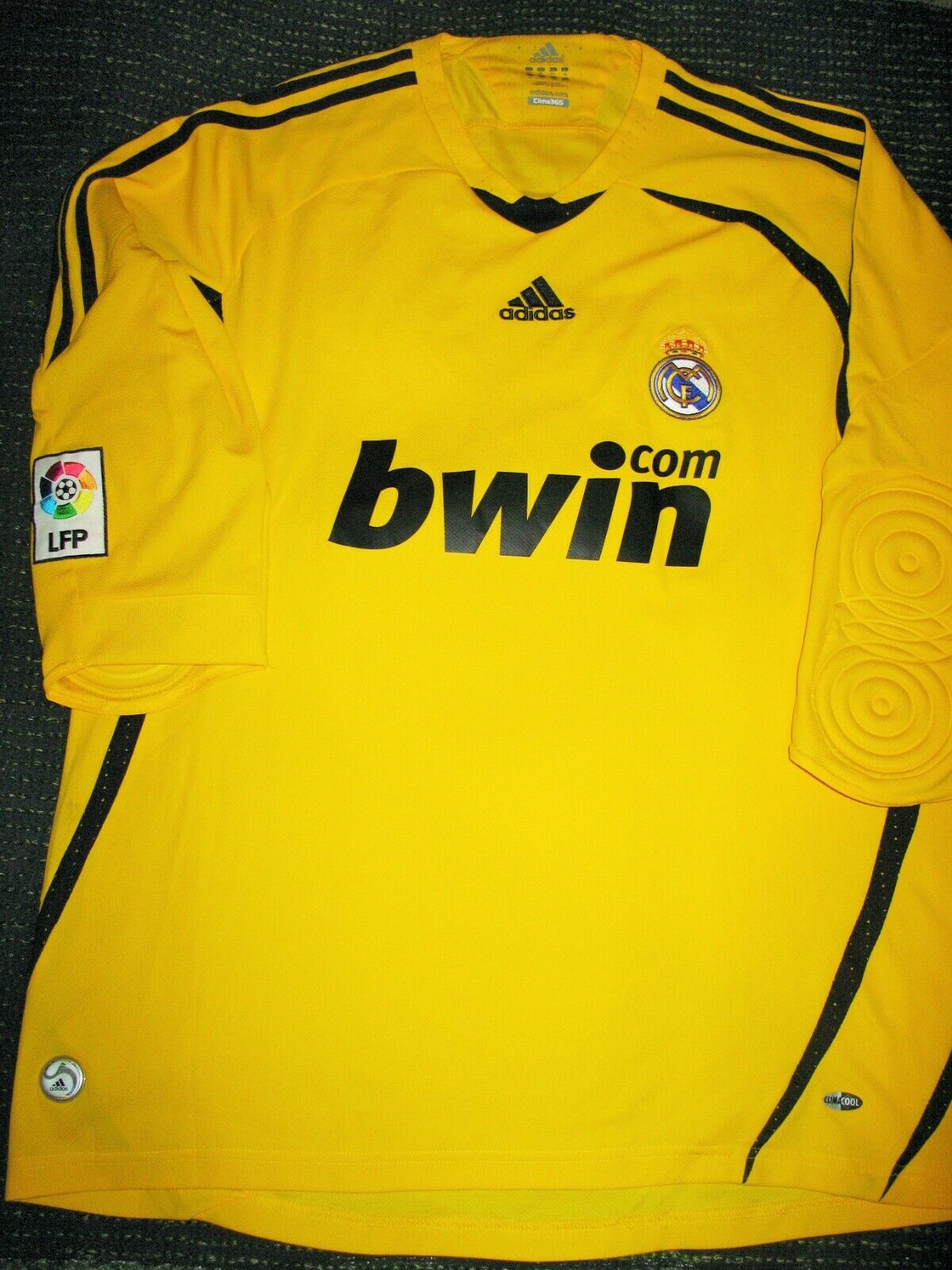 Casillas Real Madrid Jersey 2008 2009 Shirt Camiseta XL - foreversoccerjerseys