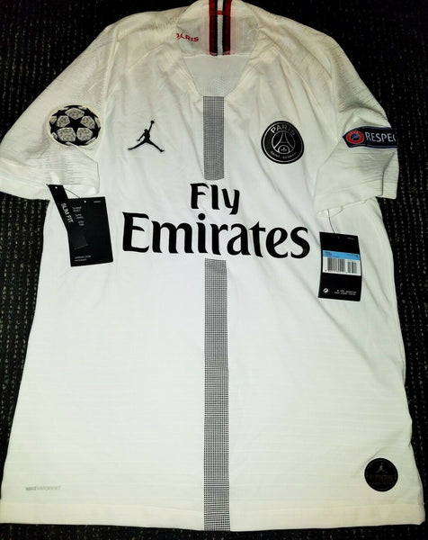 Cavani Psg Paris Saint Germain JORDAN VAPORKNIT PLAYER ISSUE 2018 2019 Jersey M BNWT! - foreversoccerjerseys