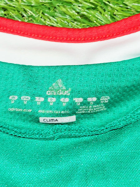 Chicharito Mexico 2010 WORLD CUP Home Soccer Jersey Shirt M SKU# P41410 Adidas