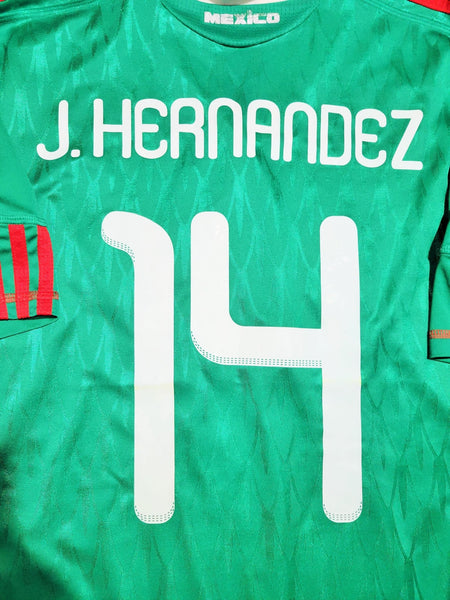 Chicharito Mexico 2010 WORLD CUP Home Soccer Jersey Shirt M SKU# P41410 Adidas