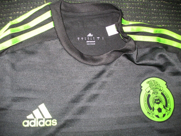 Corona TECATITO Mexico 2015 GOLD CUP MATCH WORN Jersey Camiseta Shirt M - foreversoccerjerseys