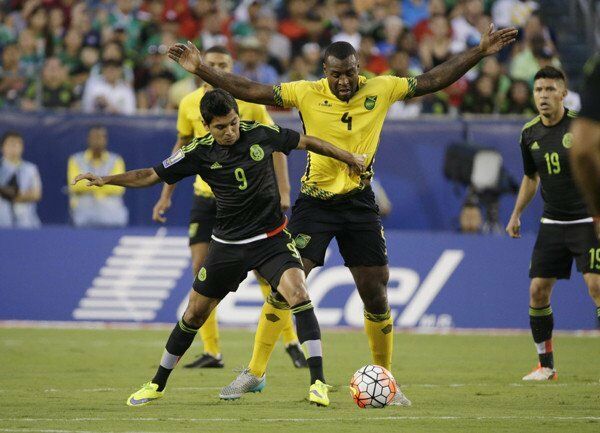 Corona TECATITO Mexico 2015 GOLD CUP MATCH WORN Jersey Camiseta Shirt M - foreversoccerjerseys