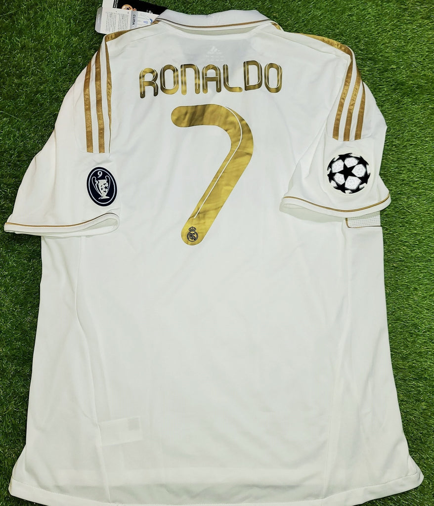Cristiano Ronaldo Adidas Real Madrid 2011 2012 Jersey Shirt Camiseta XL BNWT SKU# V13646 foreversoccerjerseys