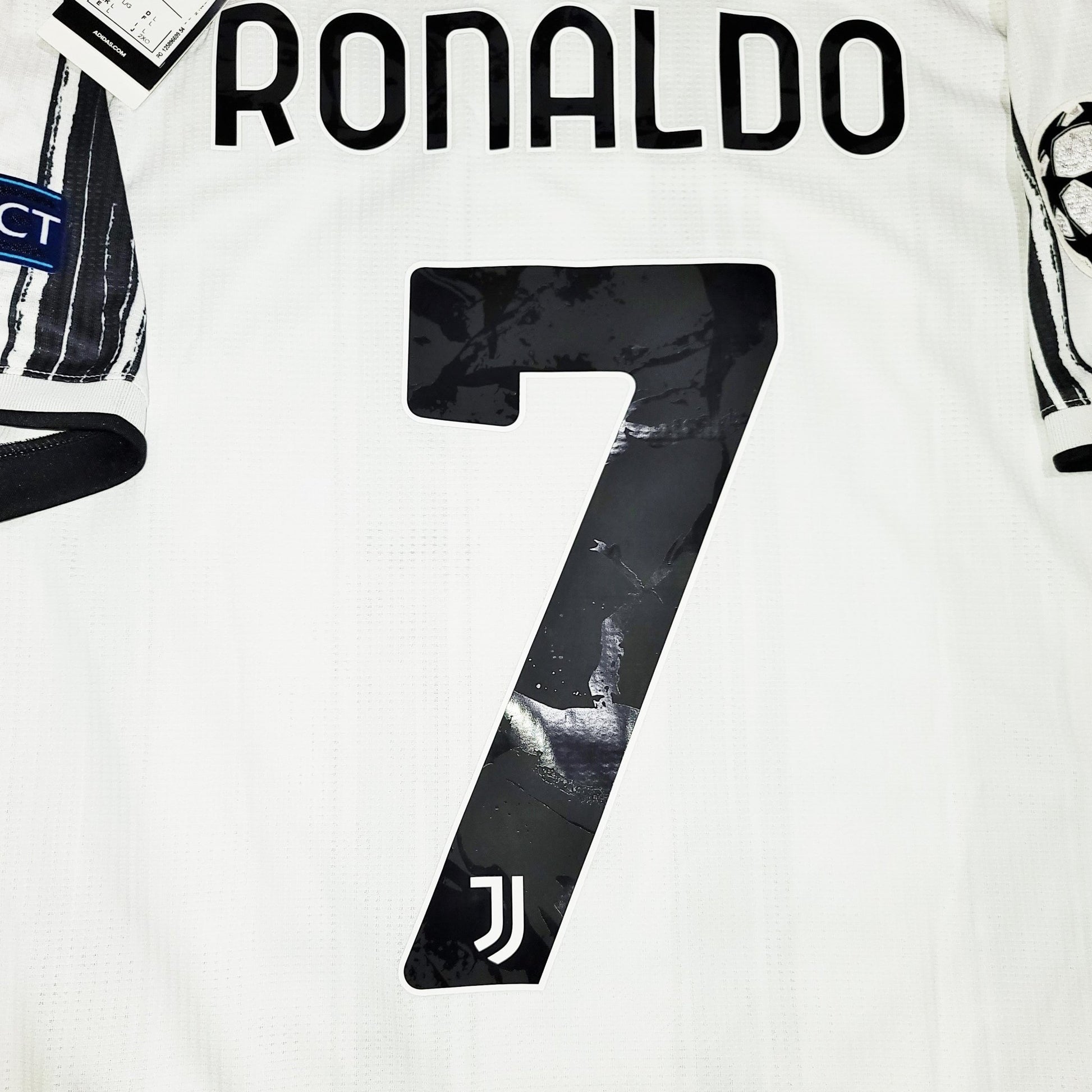 Cristiano Ronaldo Juventus 2020 2021 PLAYER ISSUE UEFA Jersey Camiseta Shirt BNWT L SKU# GJ7601 foreversoccerjerseys