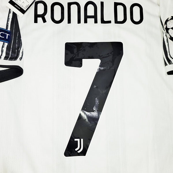 Cristiano Ronaldo Juventus 2020 2021 PLAYER ISSUE UEFA Jersey Camiseta Shirt BNWT L SKU# GJ7601 foreversoccerjerseys