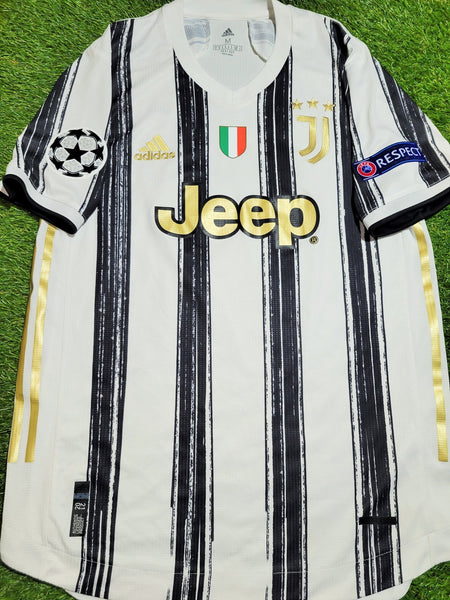 Cristiano Ronaldo Juventus 2020 2021 PLAYER ISSUE UEFA Soccer Jersey Shirt M SKU# GJ7601 Adidas