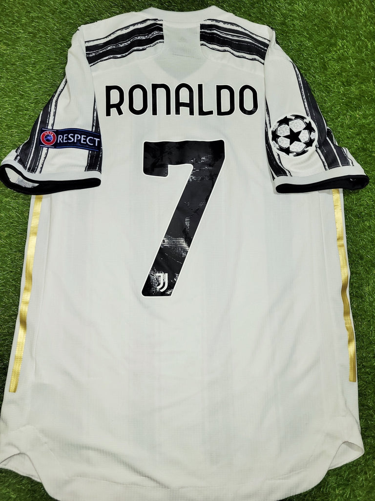 Adidas Cristiano Ronaldo Real Madrid 2017 2018 Last Game UEFA Final Long Sleeve Soccer Jersey Shirt L SKU#B31106