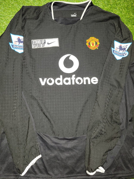 Cristiano Ronaldo Manchester United 2004 2005 Away STAND UP SPEAK UP Soccer Jersey Shirt XL SKU# 112678 Nike