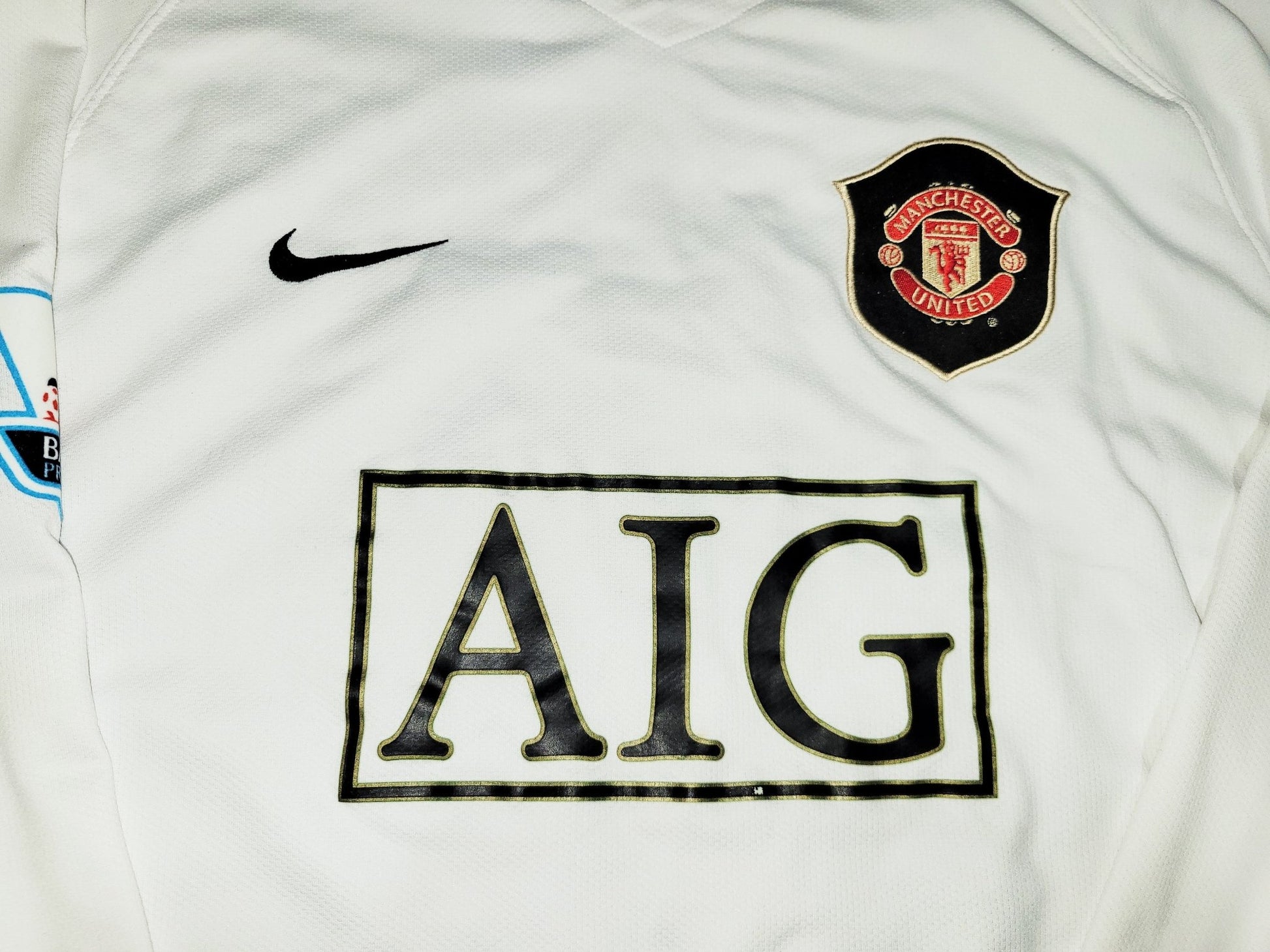 Cristiano Ronaldo Manchester United 2006 2007 Away Long Sleeve Soccer Jersey L SKU# H6SYS 146818 Nike