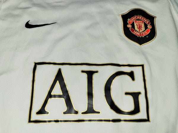 Cristiano Ronaldo Manchester United 2007 2008 UEFA Long Sleeve Third Soccer Jersey M SKU# H6SYS 146818 Nike