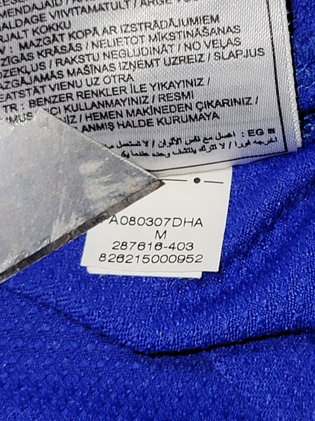 Cristiano Ronaldo Manchester United UEFA 2008 2009 Away Long Sleeve Soccer Jersey Shirt M SKU# 287616-403 Nike