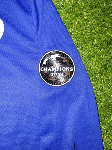 Cristiano Ronaldo Manchester United UEFA 2008 2009 Away Long Sleeve Soccer Jersey Shirt M SKU# 287616-403 Nike